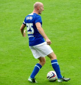 Drew Talbot on the ball