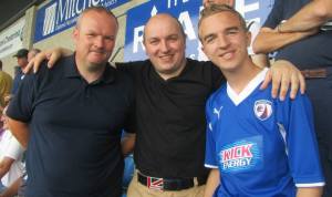 Cousin Marcus, my Dad and me