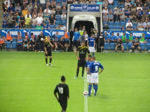 Second half kicks off