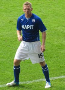 Ritchie Humphreys, who signed for the Spireites after a 12-year spell at Hartlepool United
