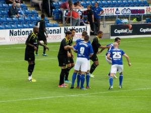 The Spireites look to further their advantage