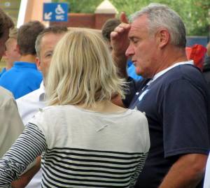 Dave Jones faces the press