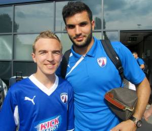 Goalscorer Hamza Bencherif