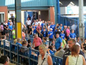 Chesterfield supporters arriving