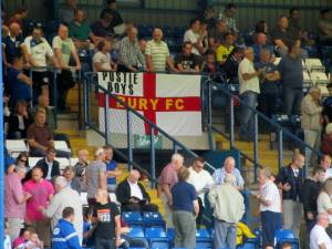 A home supporters flag