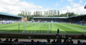 View of Gigg Lane from the away end