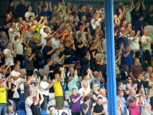 The Bury fans