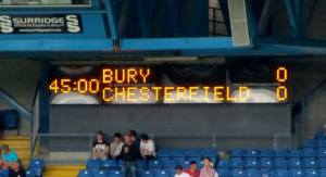 Goalless at the break