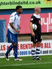 Talbot wait to take a throw in