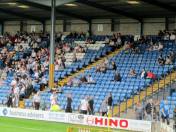 Some of the home supporters have seen enough