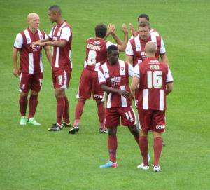 The Cheltenham players