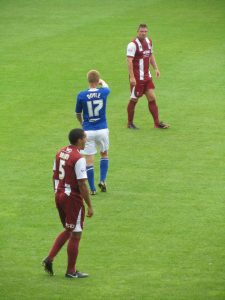 Doyle is closely marked