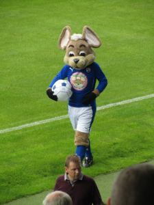 Chesterfield mascot Chester