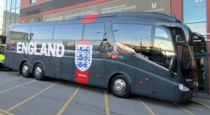The England team coach