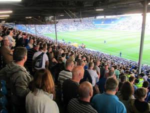 Over 2,000 travelling supporters