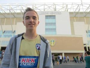 Outside Elland Road