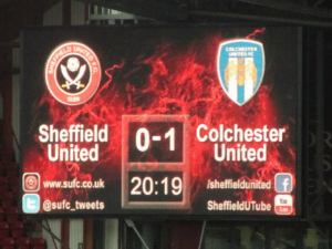 Colchester take the lead