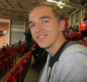 Sat on the United Kop