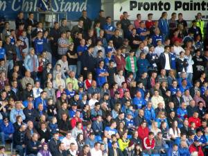 Fans on the Kop