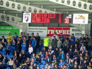 1-0 after half an hour