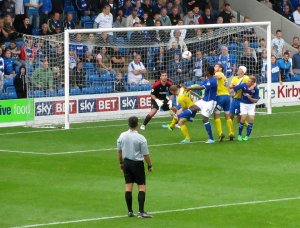 Armand Gnanduillet almost scores with his first touch