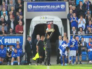 Chesterfield make substitutions