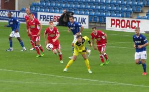 Tommy Lee clears the danger