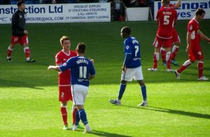 Post match handshakes
