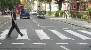 Crossing the most famous crossing in the world!