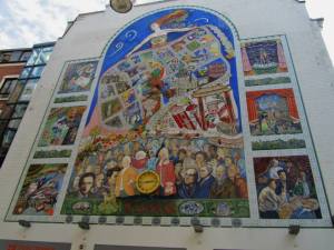 The mural