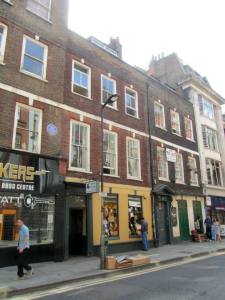 Home and rehearsal place of the Sex Pistols in the 1970's