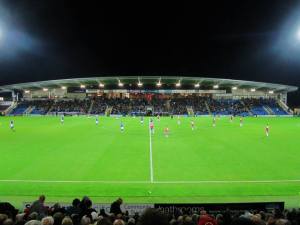 The first night match of the season at the Proact