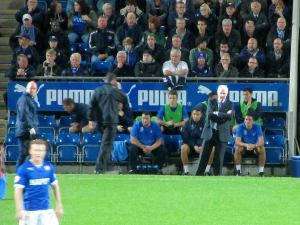 York manager Nigel Worthington on the touchline