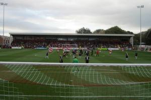 My view looking towards the Memorial Stand