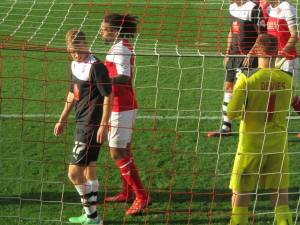 Eoin Doyle is closely marked