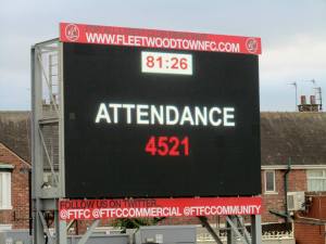 The attendance at Highbury