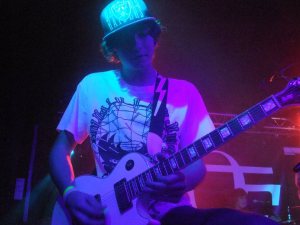 Matt Baxter on guitar