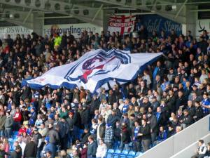 Chesterfield flag on the Kop