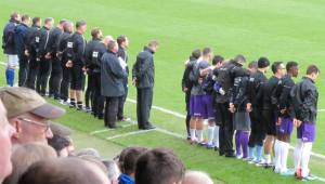 Silence on the touchline