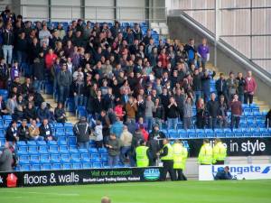 The Daventry supporters