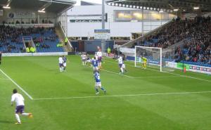 Chesterfield defend a header