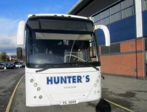 The Daventry team coach