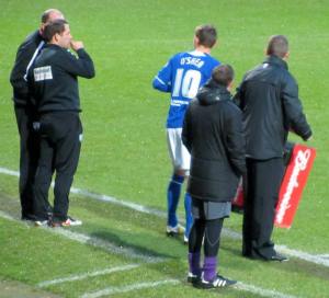 Jay O'Shea awaits his introduction