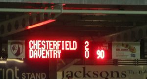 Daventry's amazing cup run is over