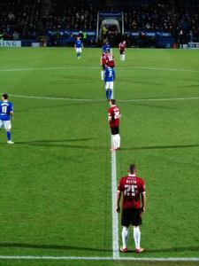 Second half gets underway