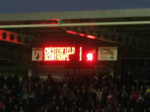Full time score