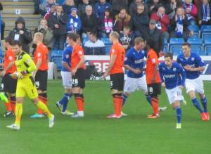 Pre match handshakes