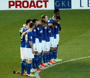 The Chesterfield players