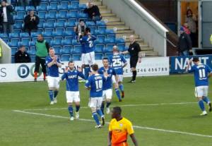 Ollie Banks opens the scoring