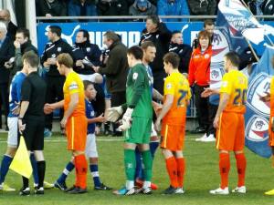 Pre-match handshakes